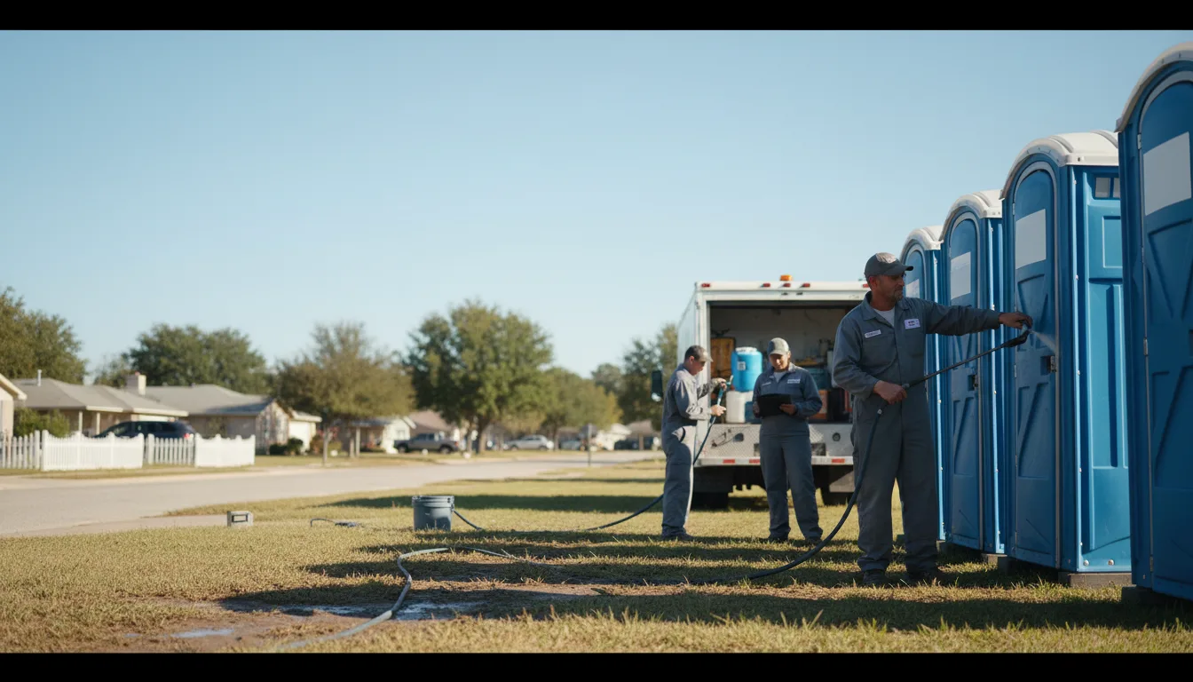 Long-Term Portable Toilet Rental in Lanagan, MO near me
